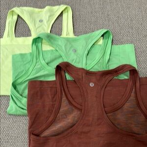 Lululemon Swiftly Racerback Tank Tops Race Length 2.0